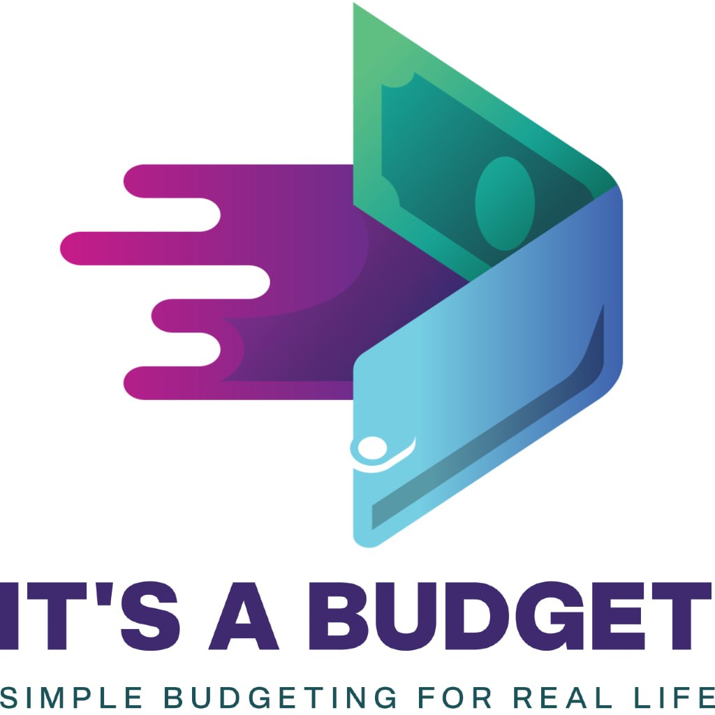 It's a Budget logo with the tagline Simple budgeting for real life